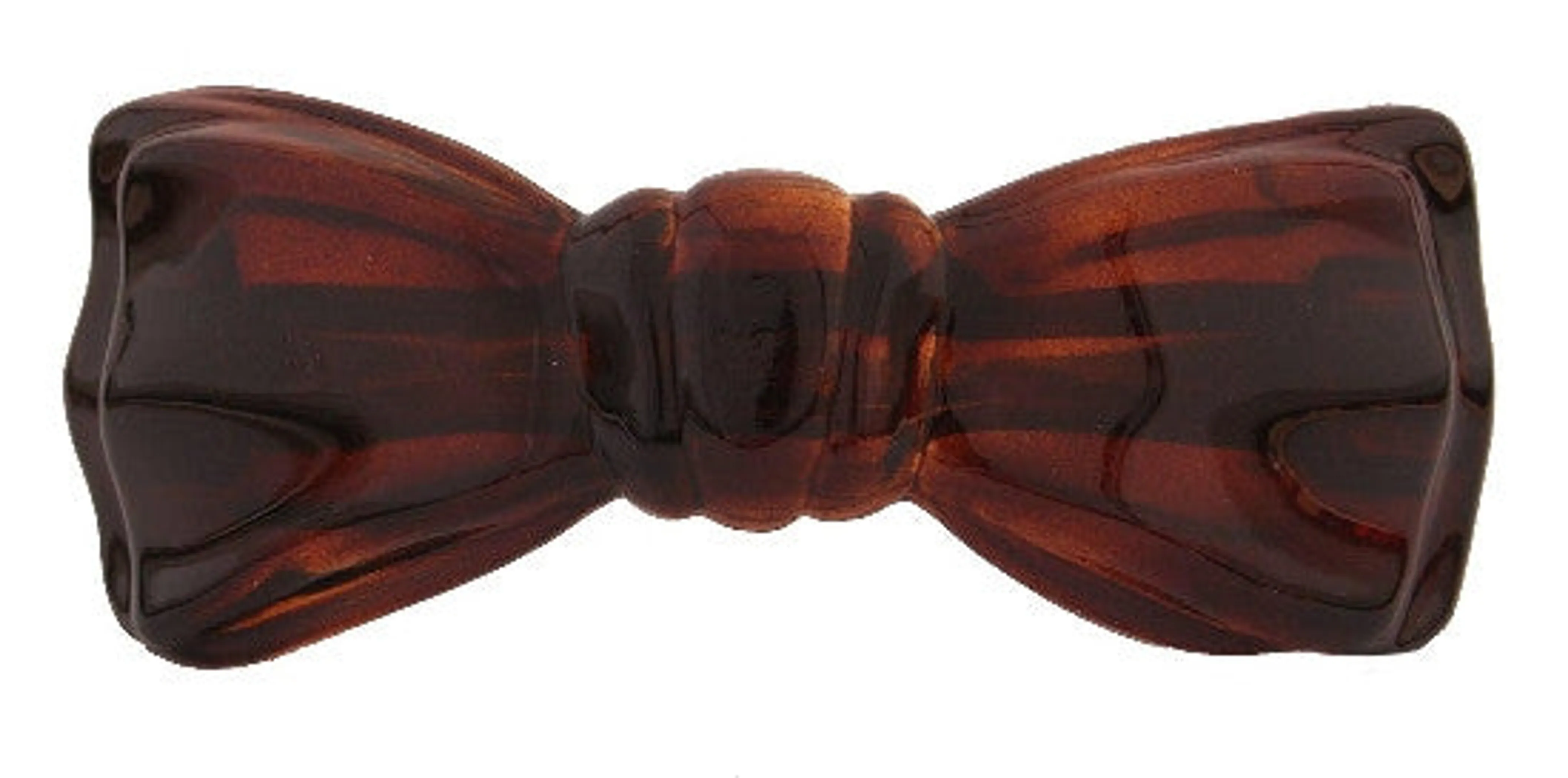 Hump Bow Barrette Tortoise Shell