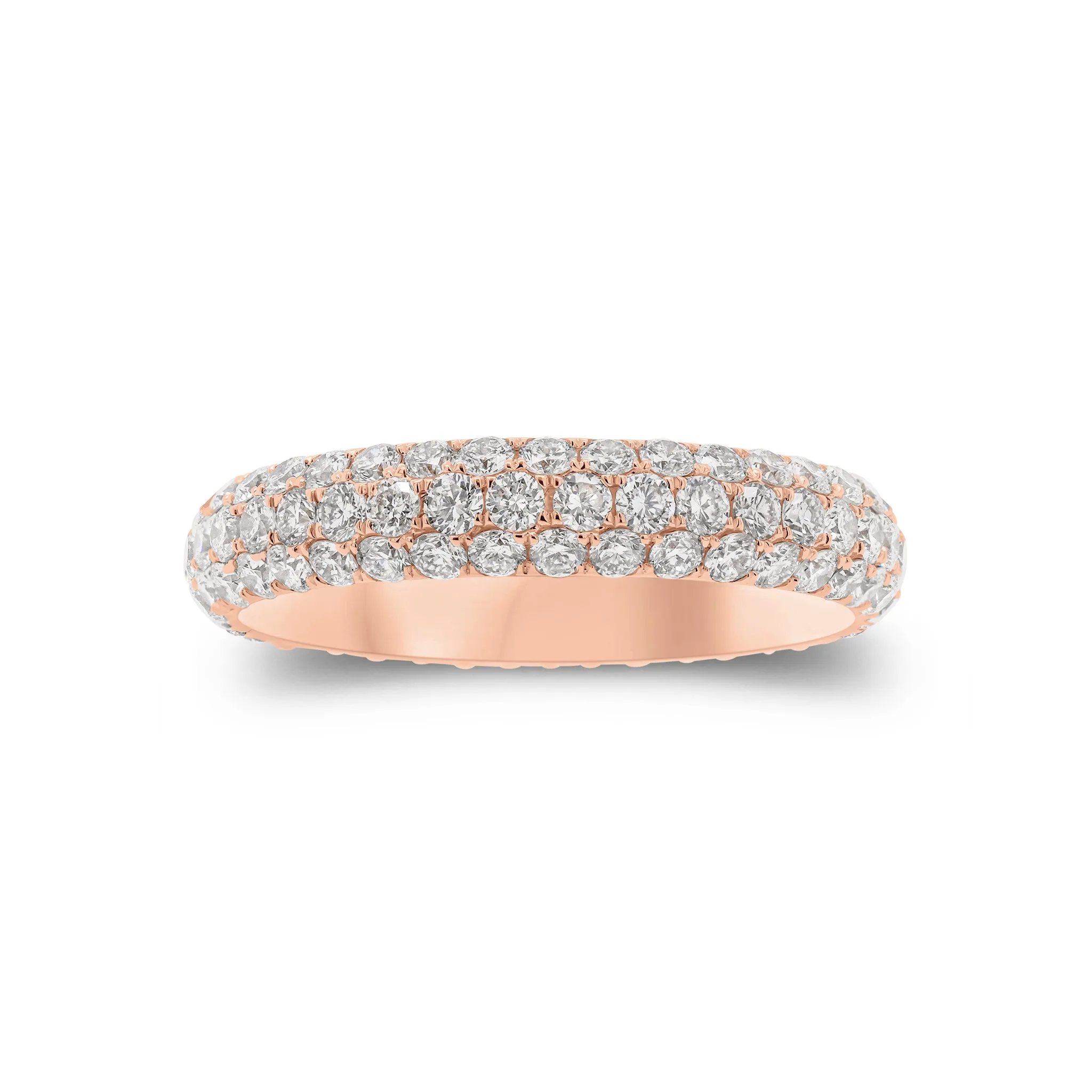 Pave Diamond Eternity Ring