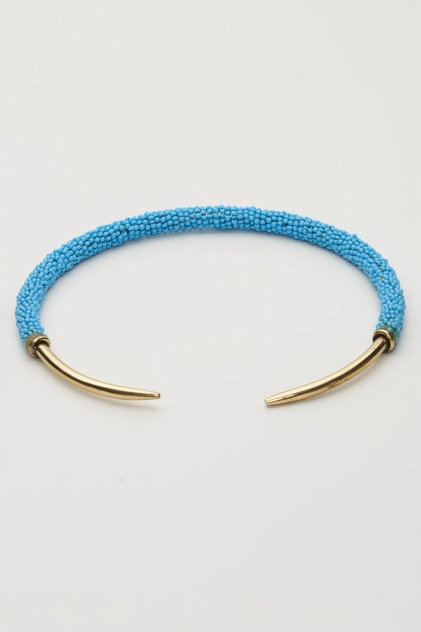 Yulia Handmade Turquoise Seeds Choker (Turquoise)